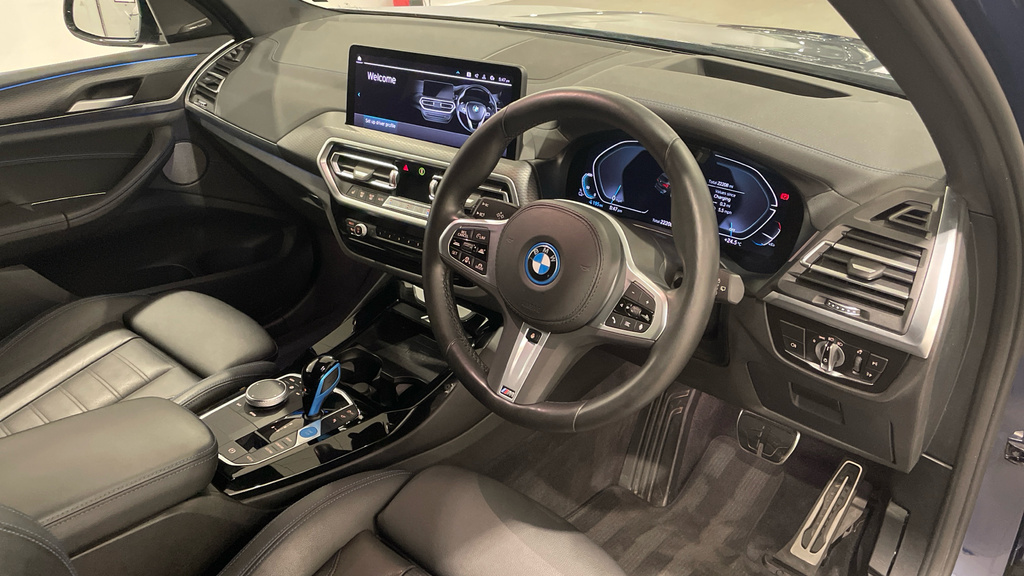 BMW iX3 80Kwh M Sport Pro Blue #6