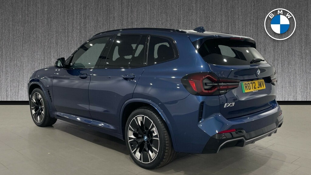 BMW iX3 80Kwh M Sport Pro Blue #2