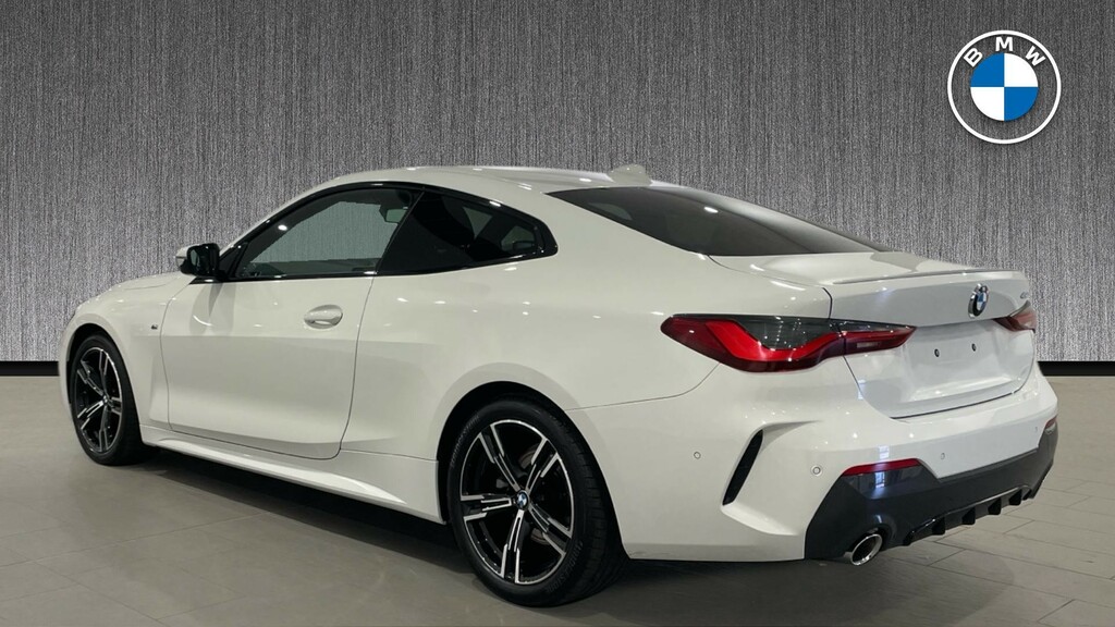 BMW 4 Series 2.0 420D Mht M Sport Euro 6 Ss White #2