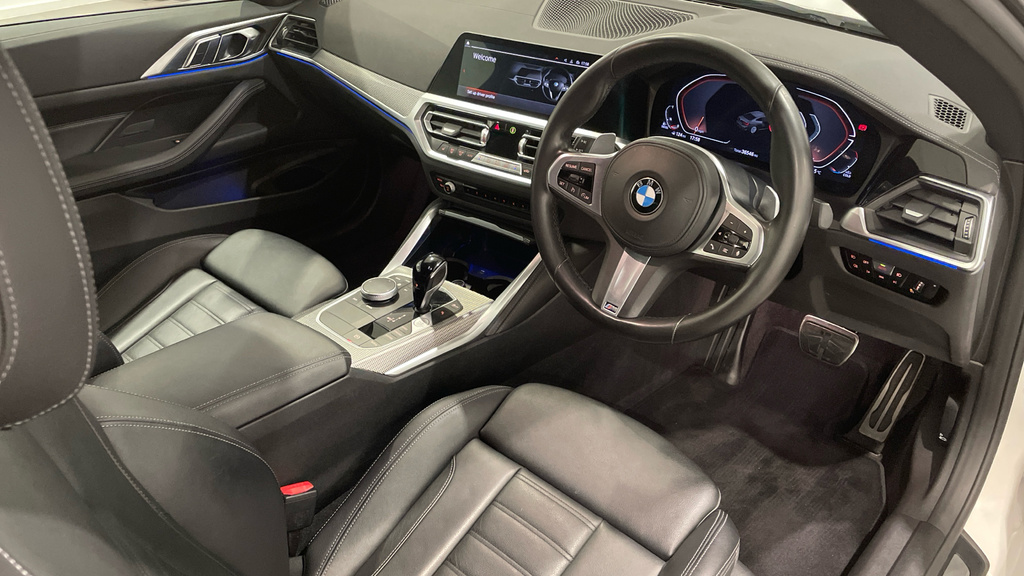 BMW 4 Series 2.0 420D Mht M Sport Euro 6 Ss White #6