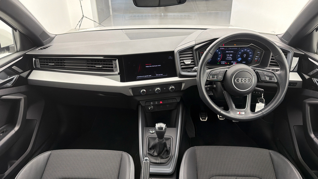 Audi A1 1.0 Tfsi 25 S Line Sportback Euro 6 Ss White #4
