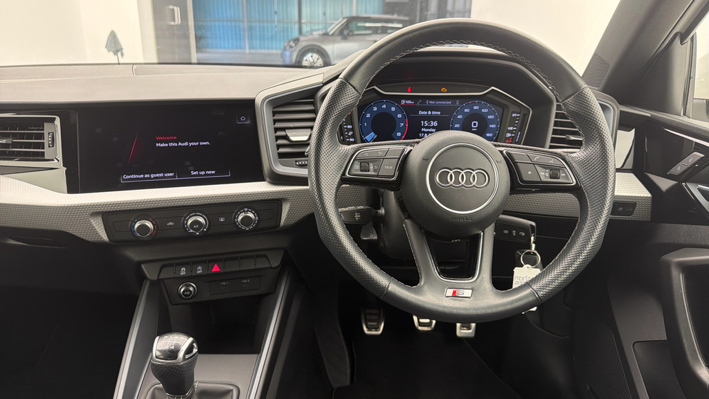 Audi A1 1.0 Tfsi 25 S Line Sportback Euro 6 Ss White #5