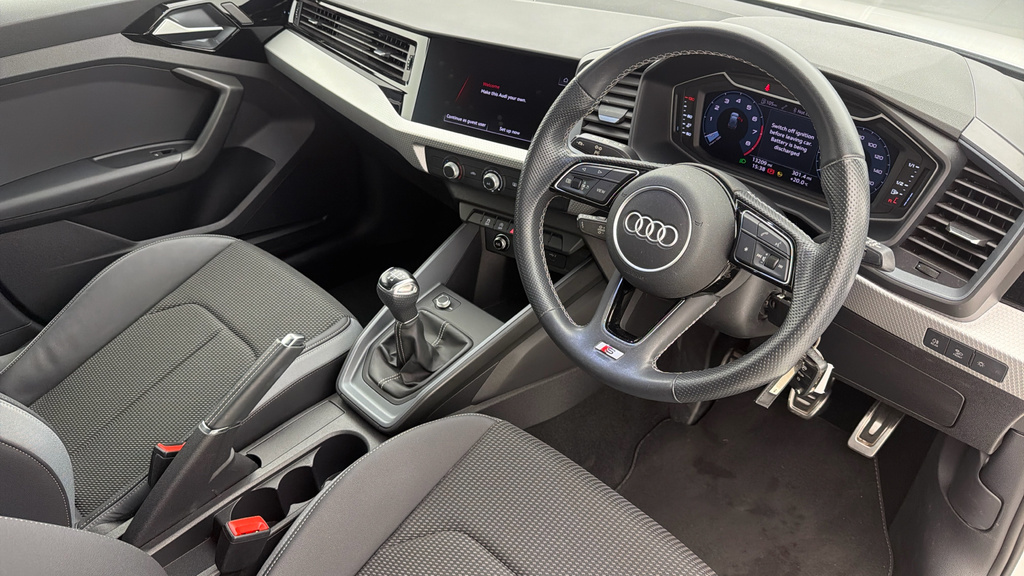 Audi A1 1.0 Tfsi 25 S Line Sportback Euro 6 Ss White #6