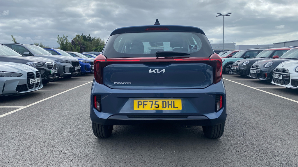 Kia Picanto 1.0 Pure Amt Euro 6 Ss Blue #4