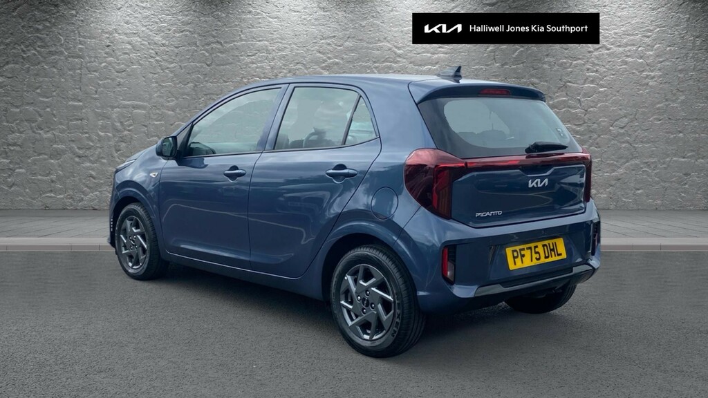 Kia Picanto 1.0 Pure Amt Euro 6 Ss Blue #2