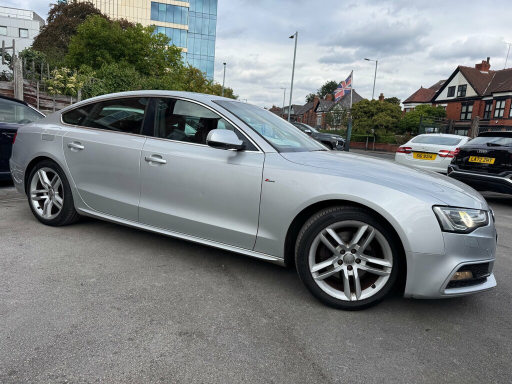 Audi A5 2.0 Tdi S Line Sportback Multitronic Eu LN14GWA Silver