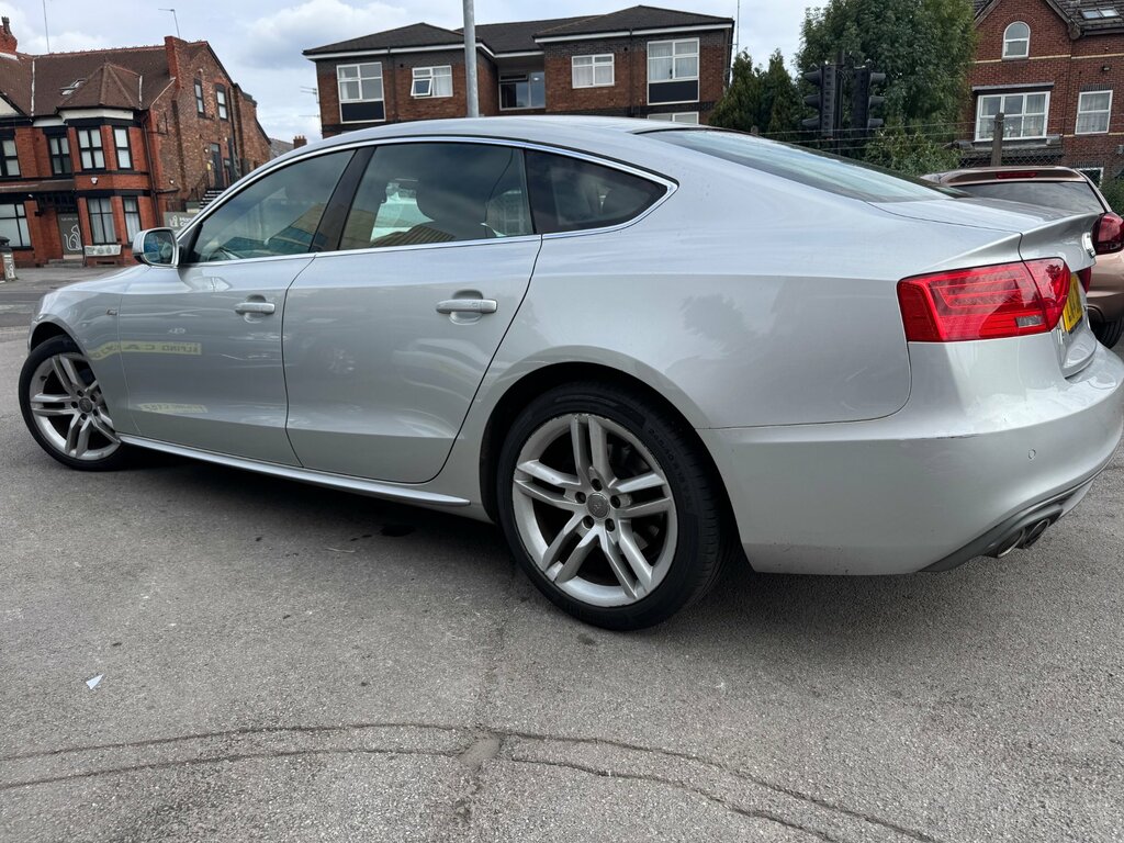 Audi A5 2.0 Tdi S Line Sportback Multitronic Eu LN14GWA Silver #2