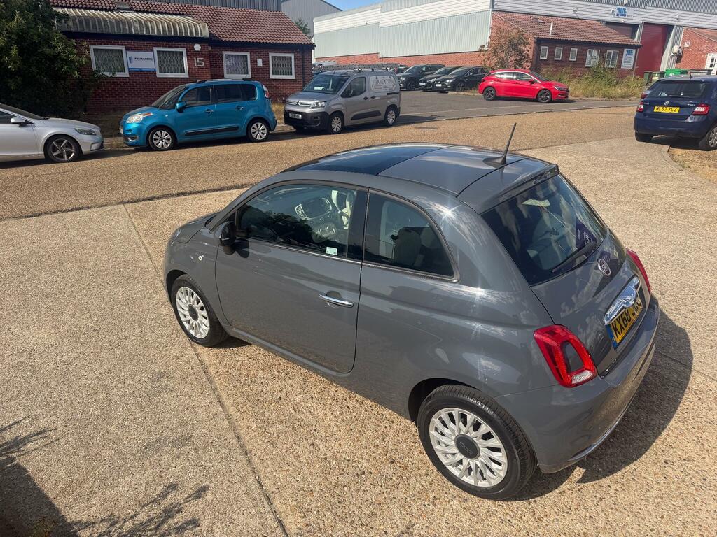 Fiat 500 Lounge Grey #4