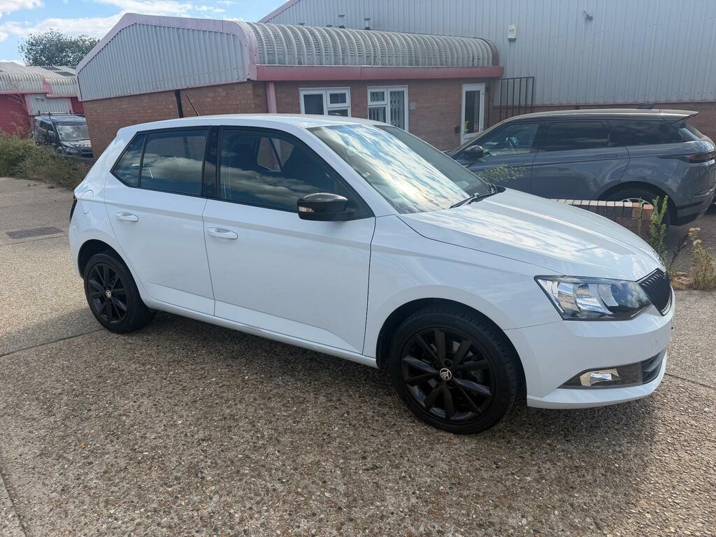 Skoda Fabia Redline White