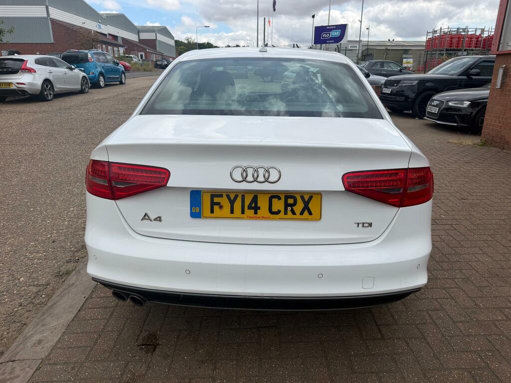 Audi A4 Black Edition White #5
