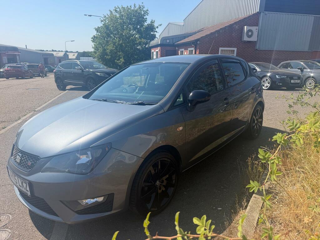 Seat Ibiza Fr Black Grey #3