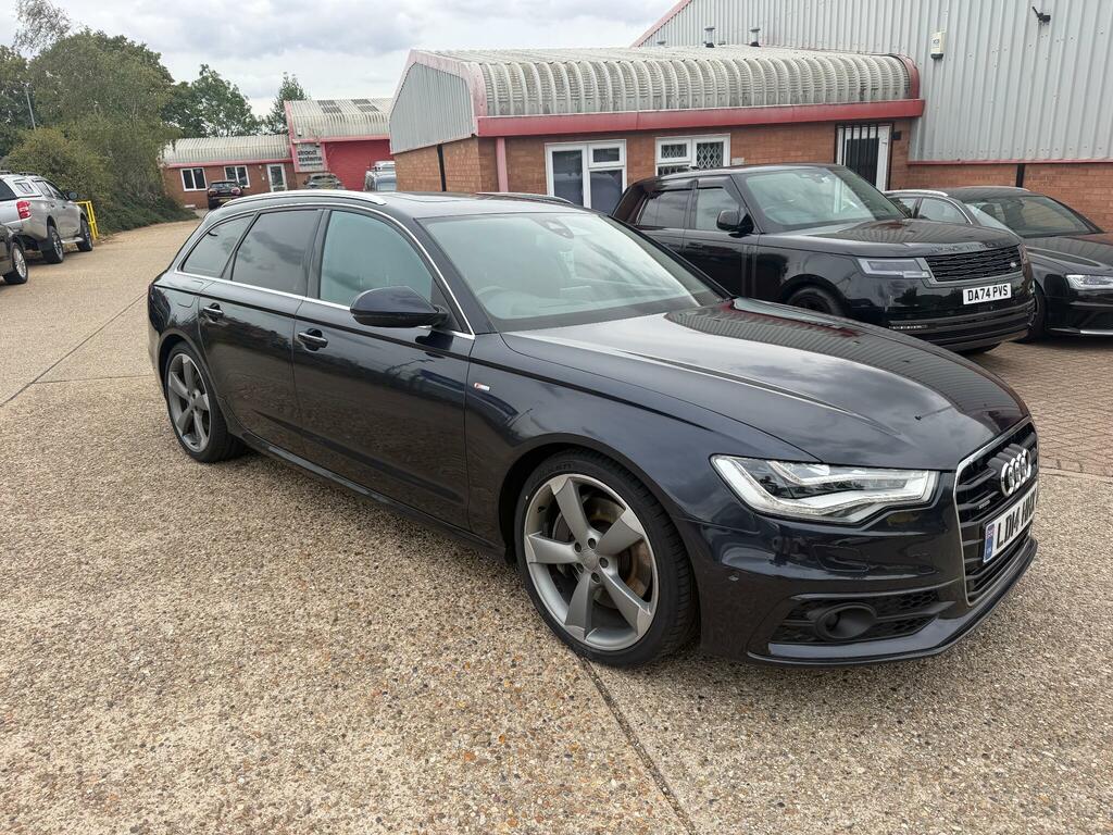 Audi A6 Avant S Line Blue