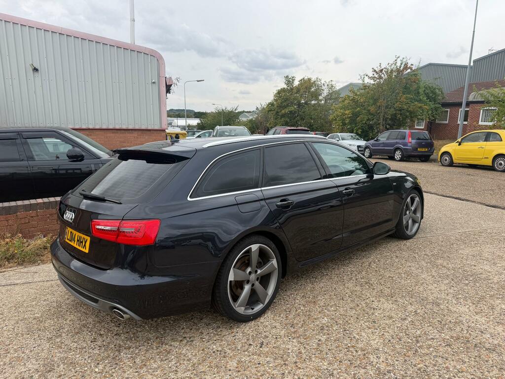 Audi A6 Avant S Line LD14HHX Blue #6