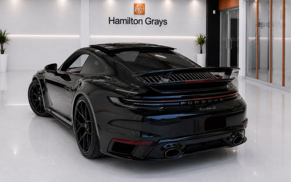 Porsche 911 Petrol Black #2