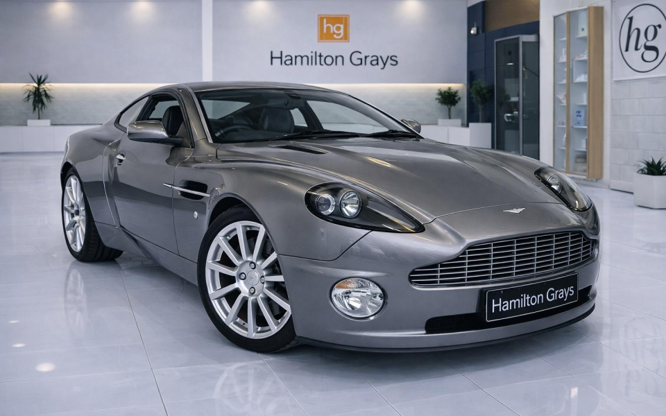 Aston Martin Vanquish Petrol Silver #6