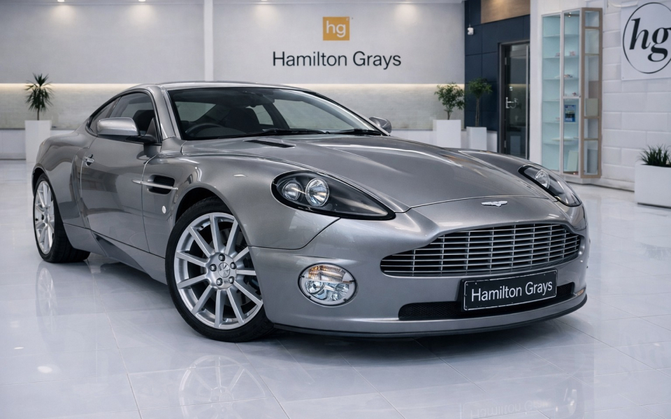 Aston Martin Vanquish Petrol Silver