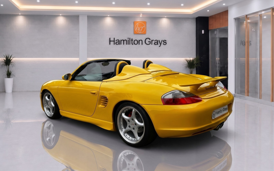 Porsche Boxster Petrol Yellow #2
