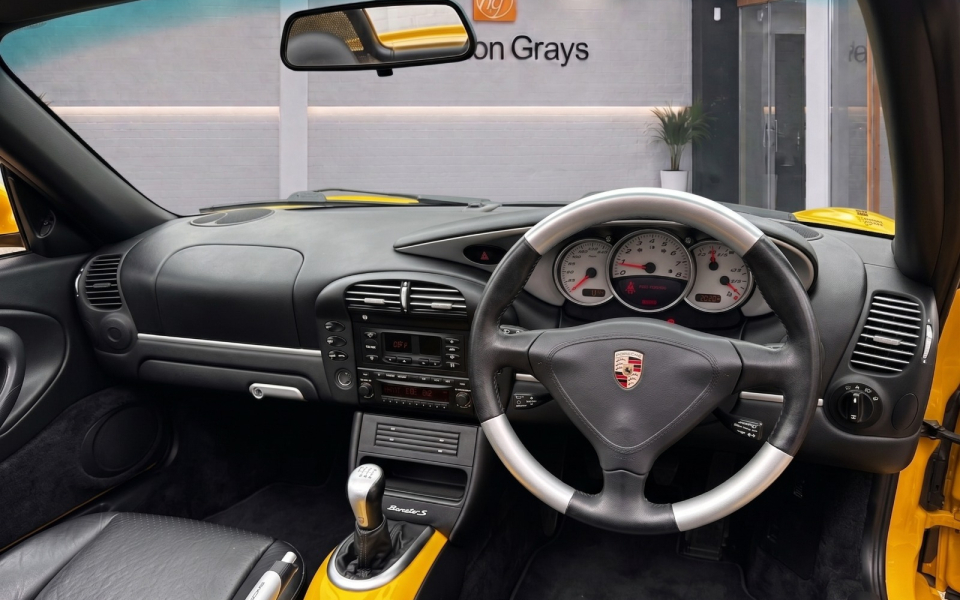 Porsche Boxster Petrol Yellow #3