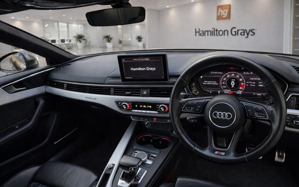 Audi S5 Petrol  Black #3