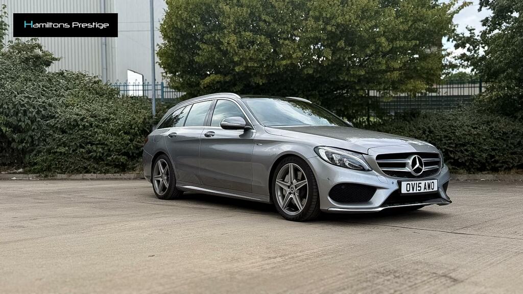 Mercedes-Benz C Class 2.1 Amg Line Estate 2014 - 2018 Silver #3