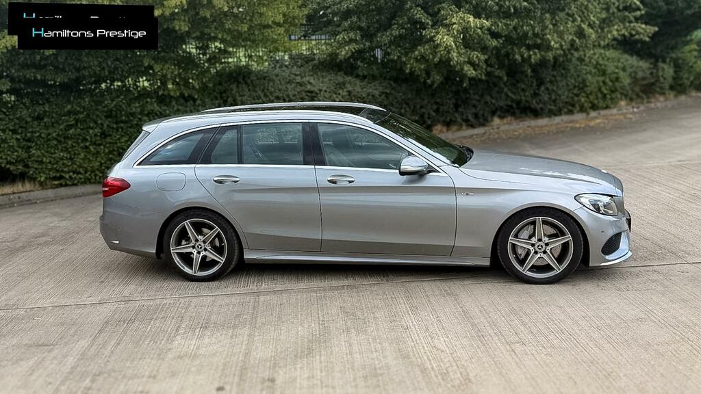 Mercedes-Benz C Class 2.1 Amg Line Estate 2014 - 2018 Silver #2