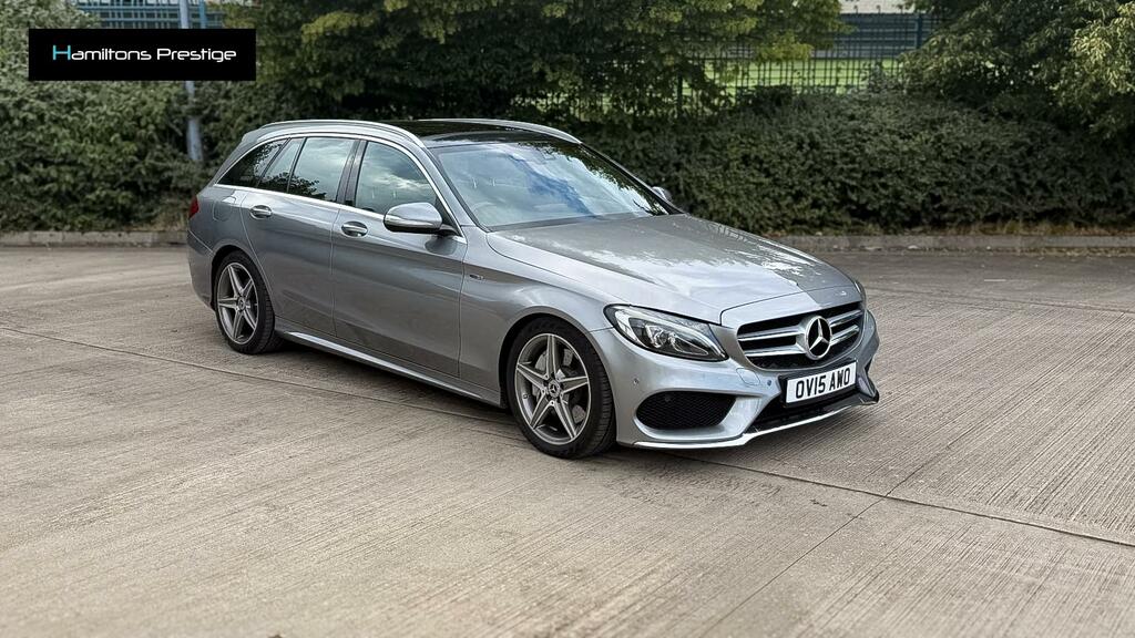 Mercedes-Benz C Class 2.1 Amg Line Estate 2014 - 2018 Silver