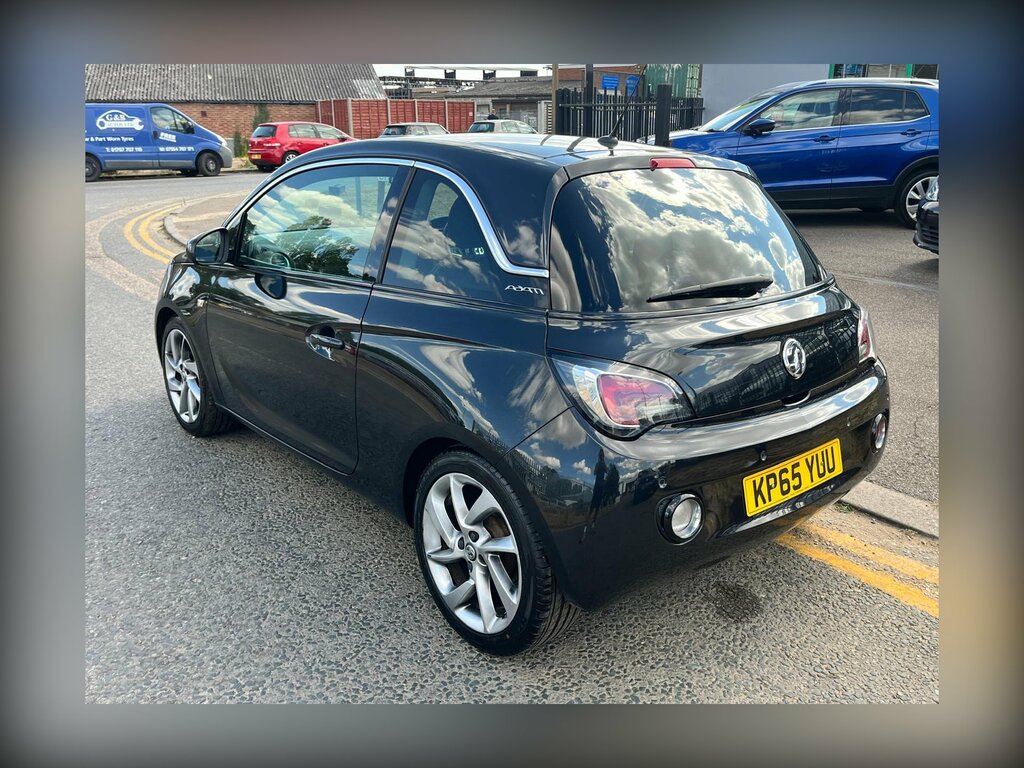 Vauxhall Adam 1.2I Slam Hatchback Euro 6 70 P KP65YUU Black #3