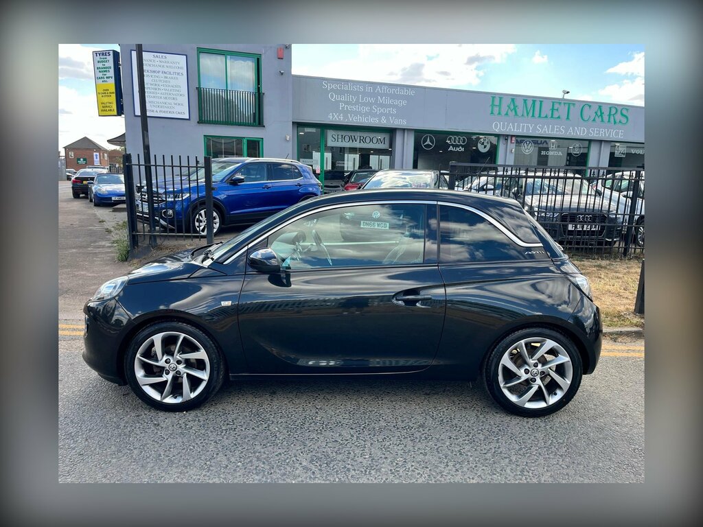 Vauxhall Adam 1.2I Slam Hatchback Euro 6 70 P KP65YUU Black