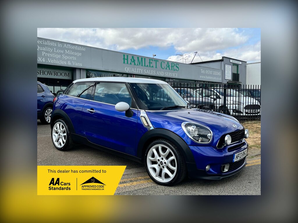 Mini Paceman 1.6 Cooper S Suv Euro 5 Ss 1 Blue