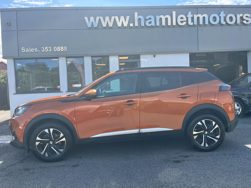 Peugeot 2008 1.5 L 1.5 Bluehdi Allure Euro 6 Ss Orange #2