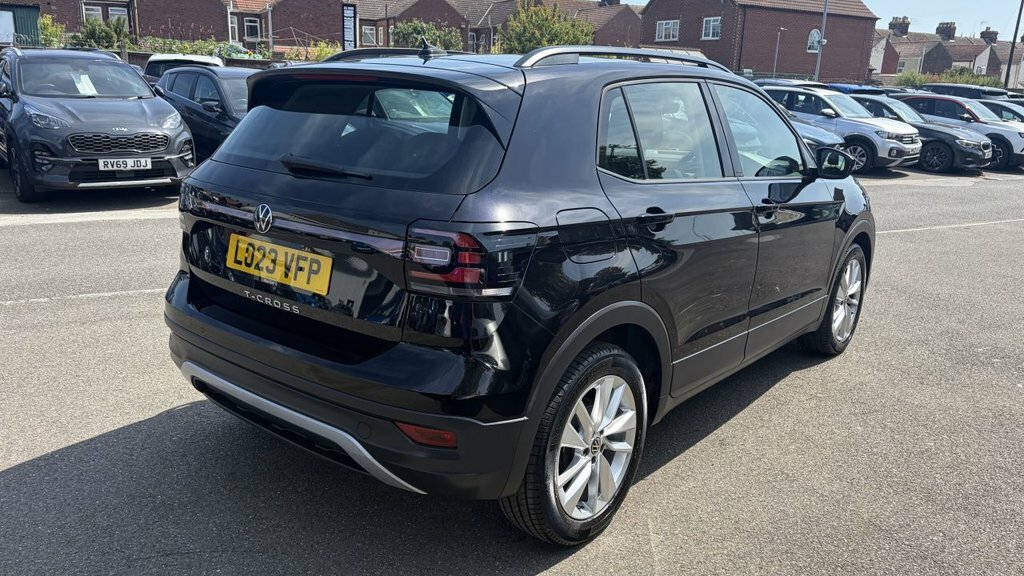 Volkswagen T-Cross 1L Se LO23VFP Black #3