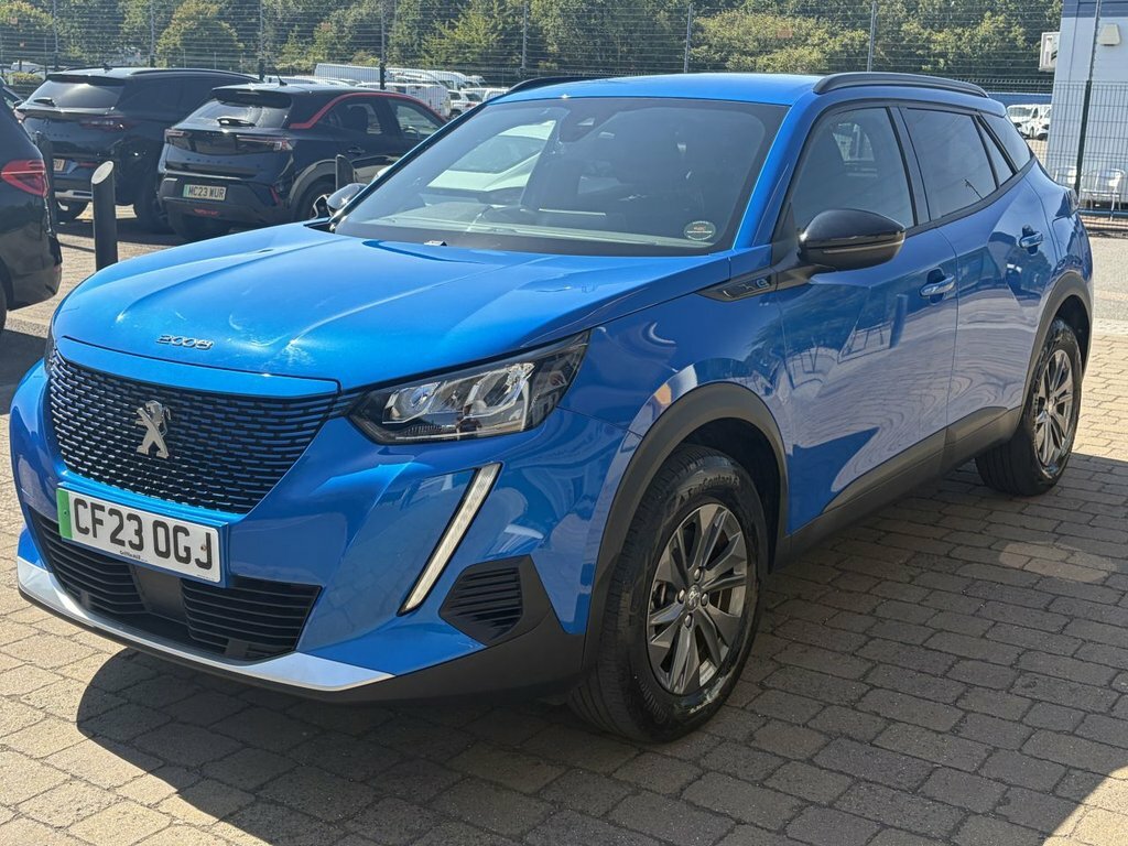 Peugeot e-2008 Suv Blue #6