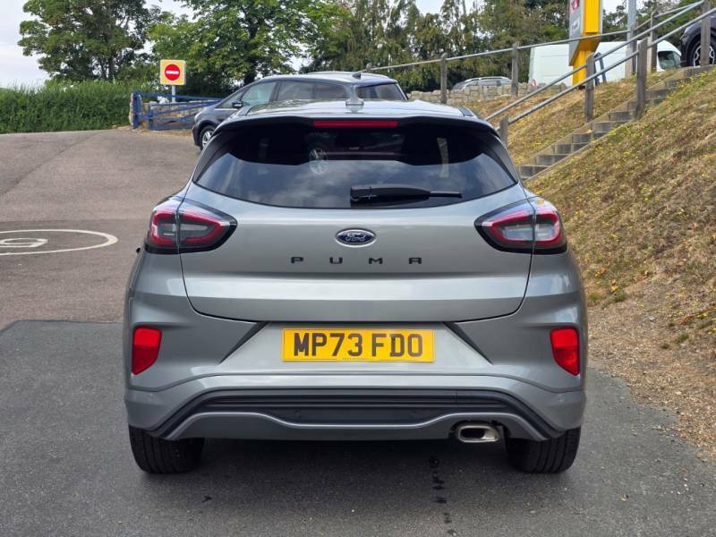 Ford Puma 1.0 Ecoboost Hybrid Mhev 155 St-line X - 2024 MP73FDO Silver #5