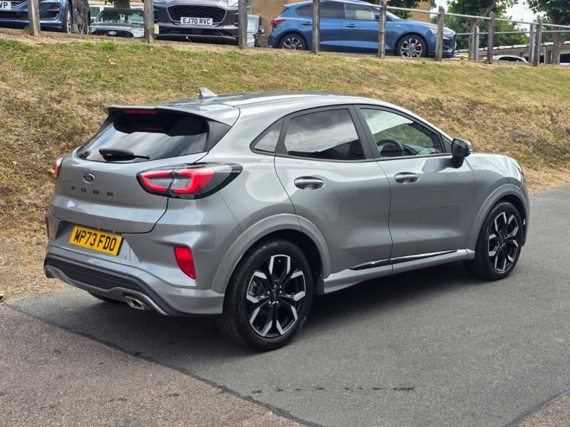 Ford Puma 1.0 Ecoboost Hybrid Mhev 155 St-line X - 2024 MP73FDO Silver #4