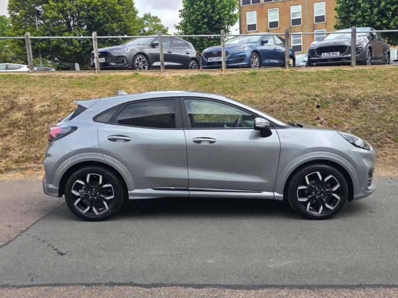 Ford Puma 1.0 Ecoboost Hybrid Mhev 155 St-line X - 2024 MP73FDO Silver #3