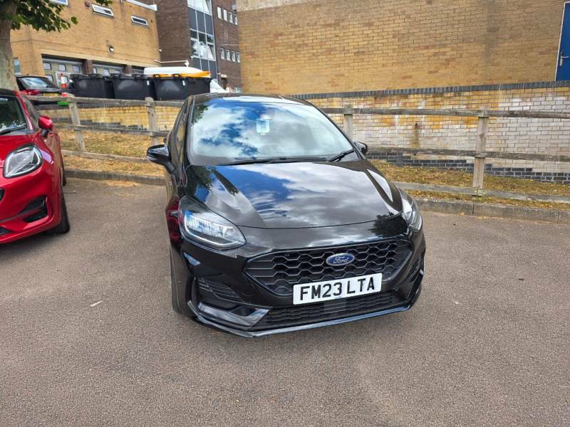 Ford Fiesta 1.0 Ecoboost Hybrid Mhev 125 St-line - 2023 2 Black #3