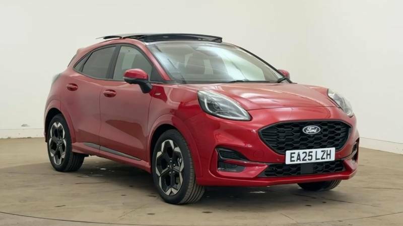 Ford Puma 1.0 Ecoboost Hybrid Mhev St-line X Dct Red