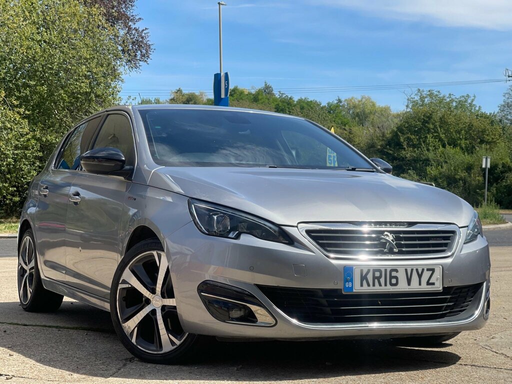 Peugeot 308 2.0 Bluehdi Gt Line Eat Euro 6 Ss KR16VYZ Grey