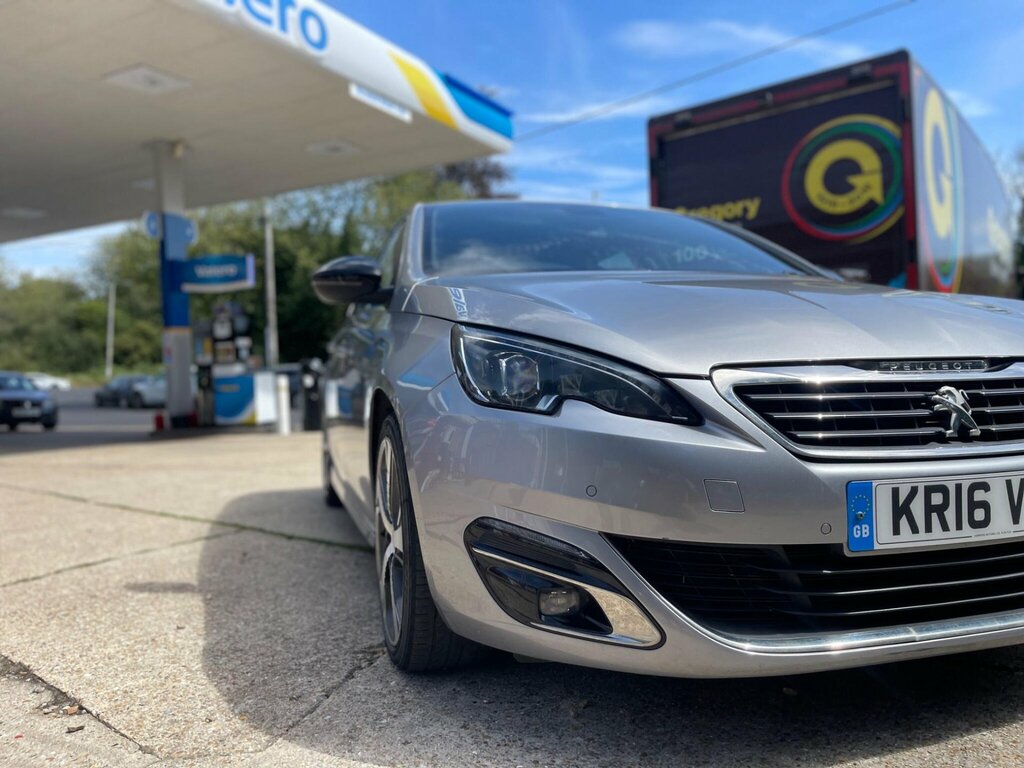 Peugeot 308 2.0 Bluehdi Gt Line Eat Euro 6 Ss KR16VYZ Grey #2