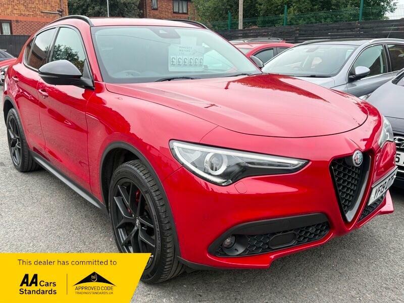 Alfa Romeo Stelvio 2.2 Td Nero Edizione Q4 Awd Euro 6 Ss Red