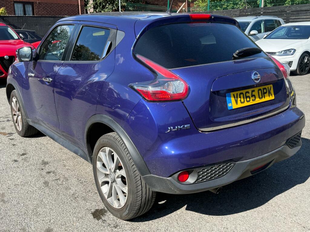 Nissan Juke Tekna Blue #4