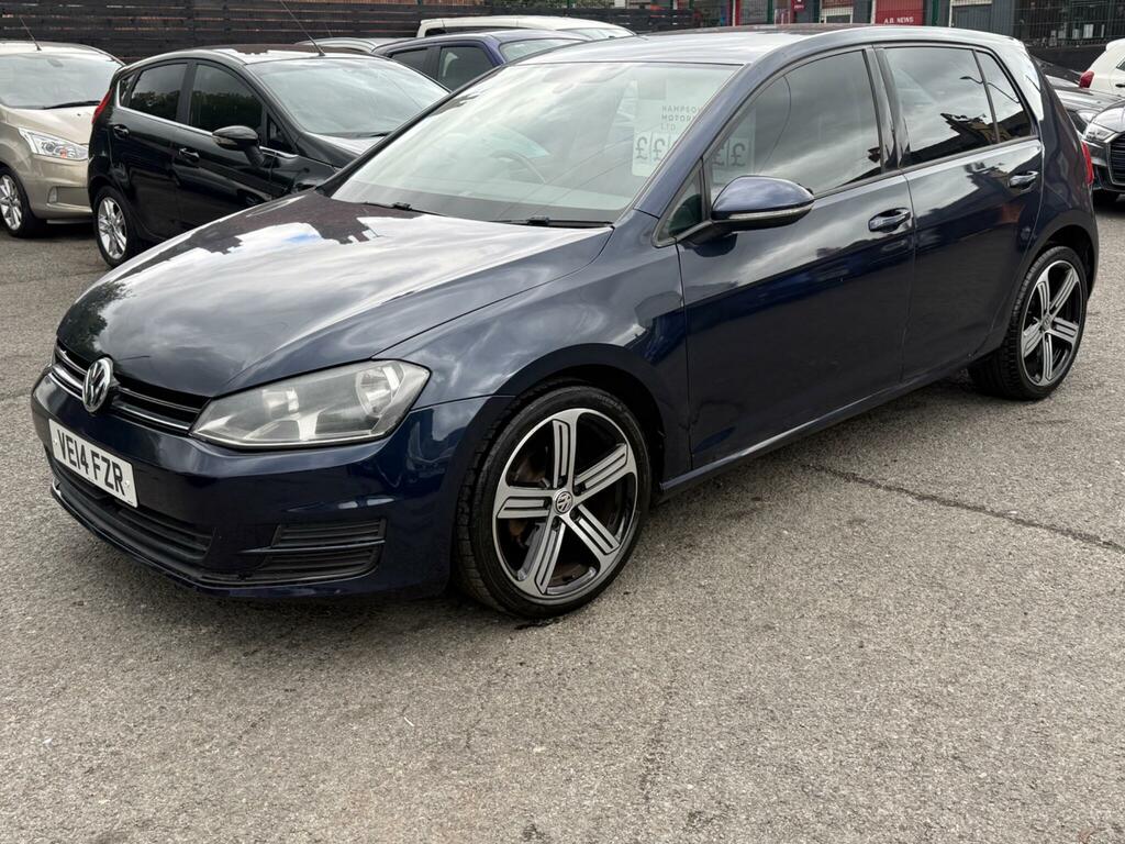 Volkswagen Golf Se Blue #6