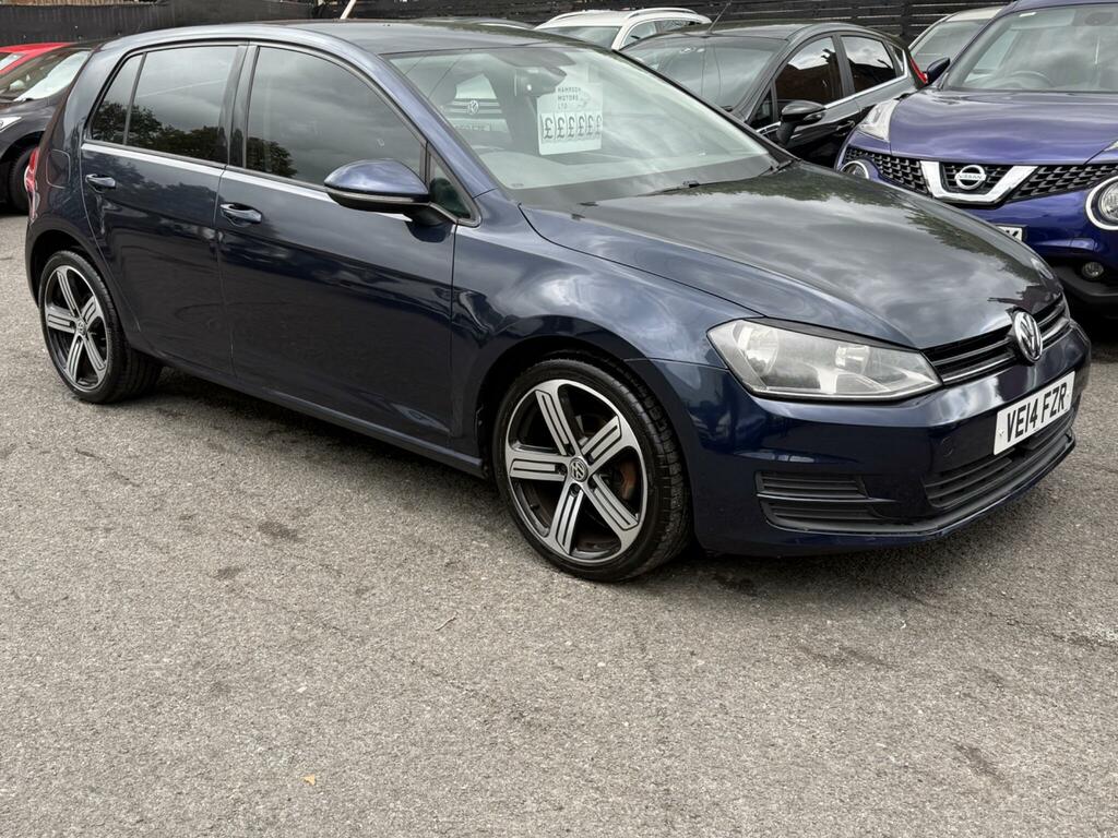 Volkswagen Golf Se Blue #5