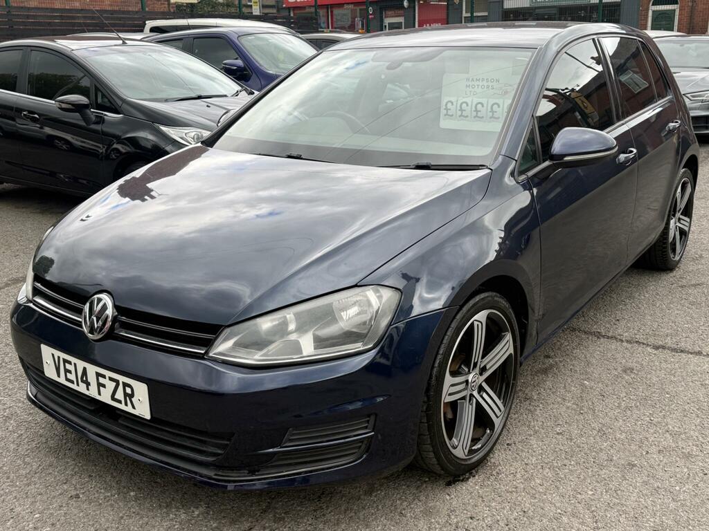 Volkswagen Golf Se Blue #2