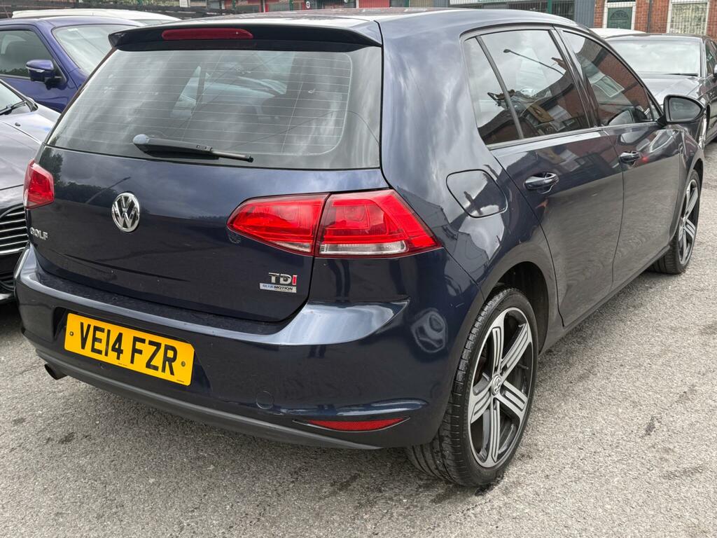 Volkswagen Golf Se Blue #3