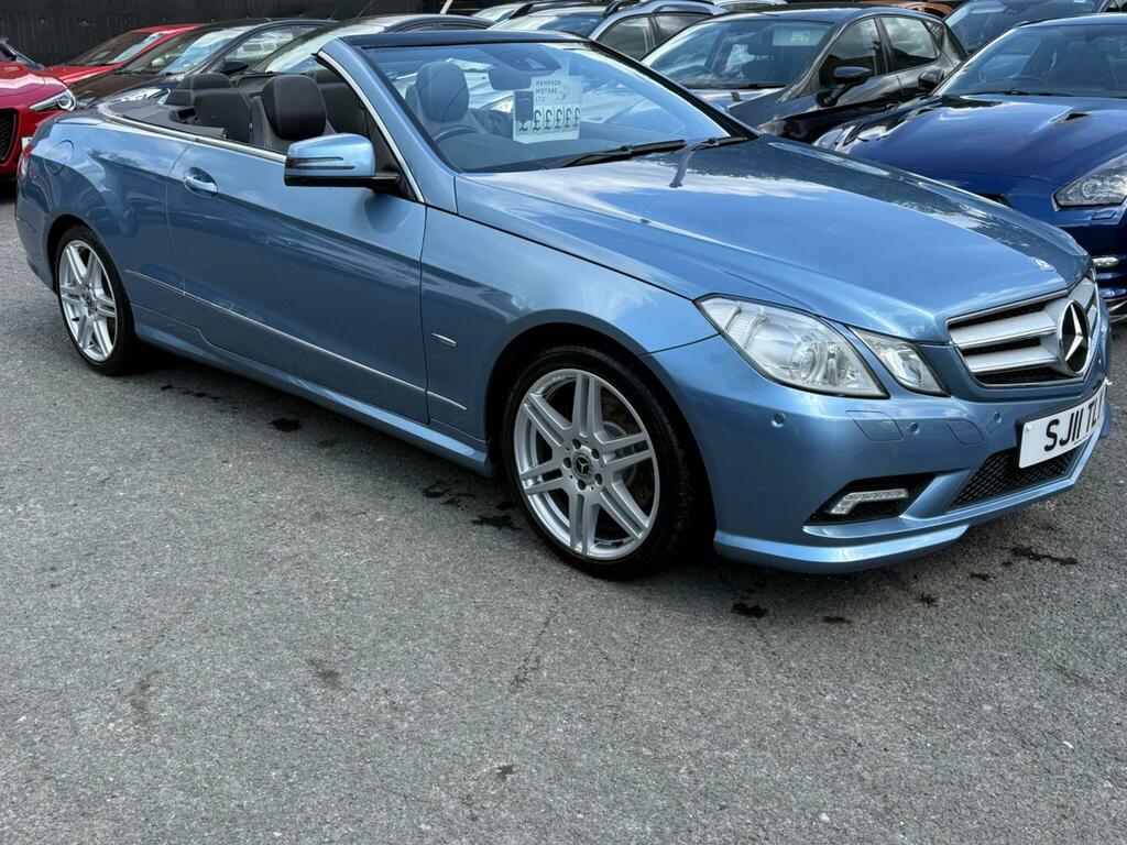 Mercedes-Benz E Class Sport Blue #5