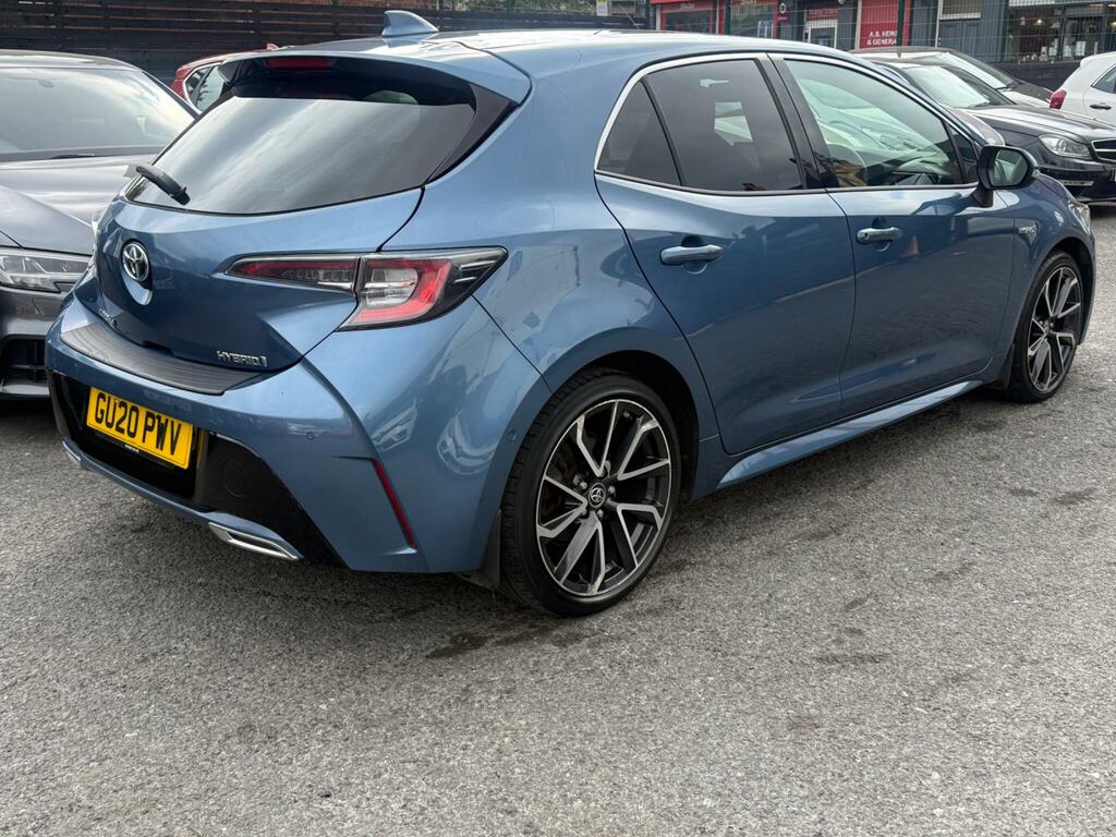 Toyota Corolla 1.8 Vvt-h Icon Hatchback Hybrid Cvt Eur Black #7