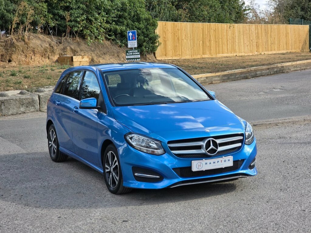 Mercedes-Benz B Class Mpv Blue #2