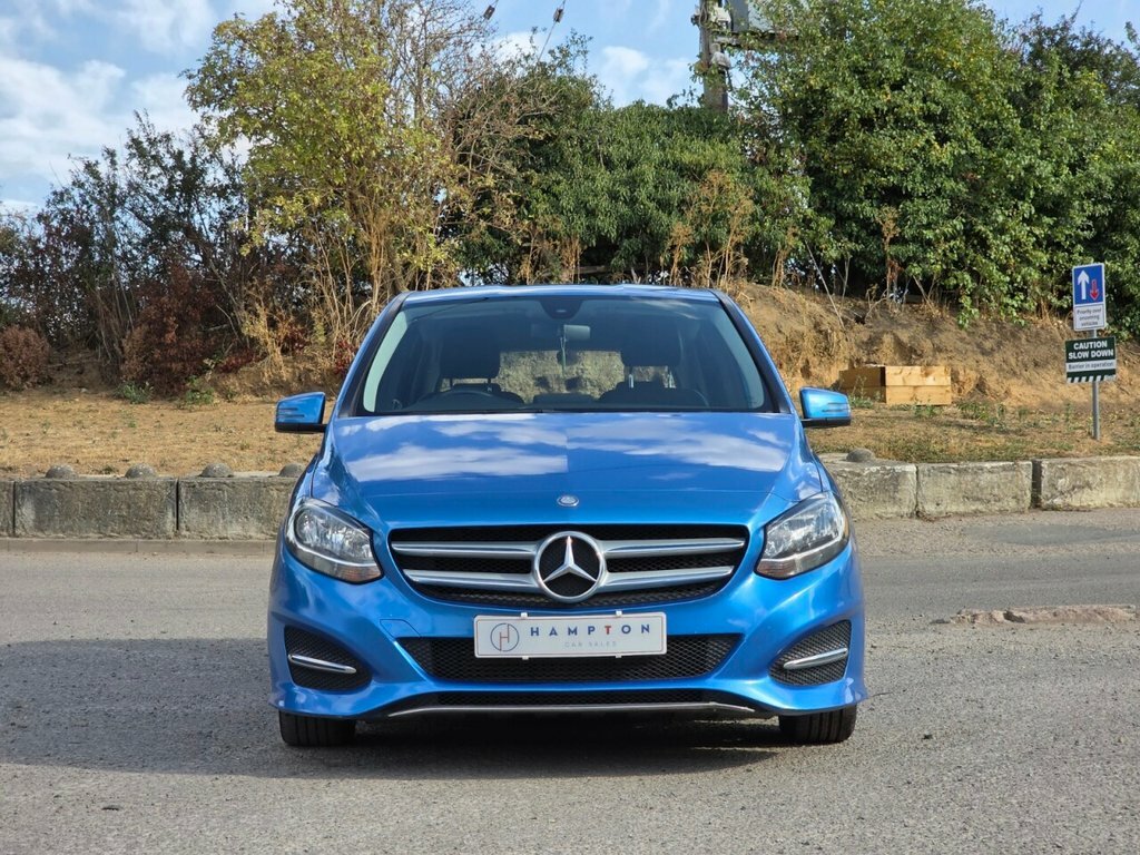 Mercedes-Benz B Class Mpv Blue #3