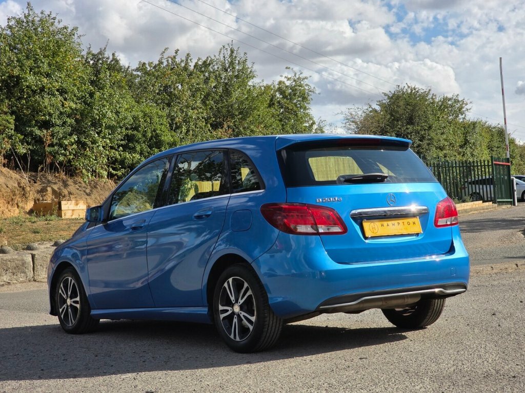 Mercedes-Benz B Class Mpv Blue #6